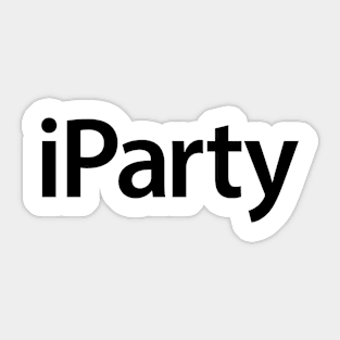 iParty Sticker